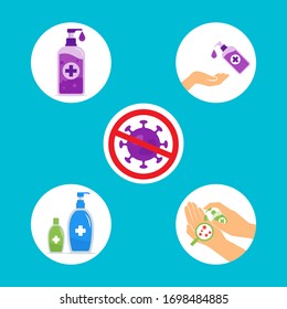 wash and alcohol kit tool block viruses