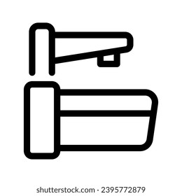 Wash Basin Icon Vector Symbol Design Illustration