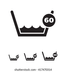 Wash at or below 60C  