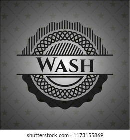 Wash black emblem
