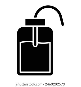 Wash Bottle Icon Design For Personal And Commercial Use