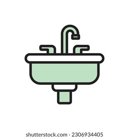 Wash Bowl Icon Vector Illustration