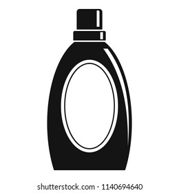 Wash clean bottle icon. Simple illustration of wash clean bottle vector icon for web design isolated on white background