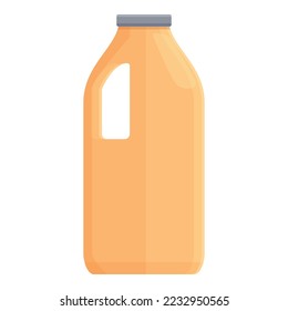 Wash cleaner icon cartoon vector. Cleaning tool. Detergent bottle