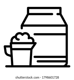 Icono de lavadora de ropa. Icono vectorial de la máquina de lavado de esquemas para diseño web aislado en fondo blanco