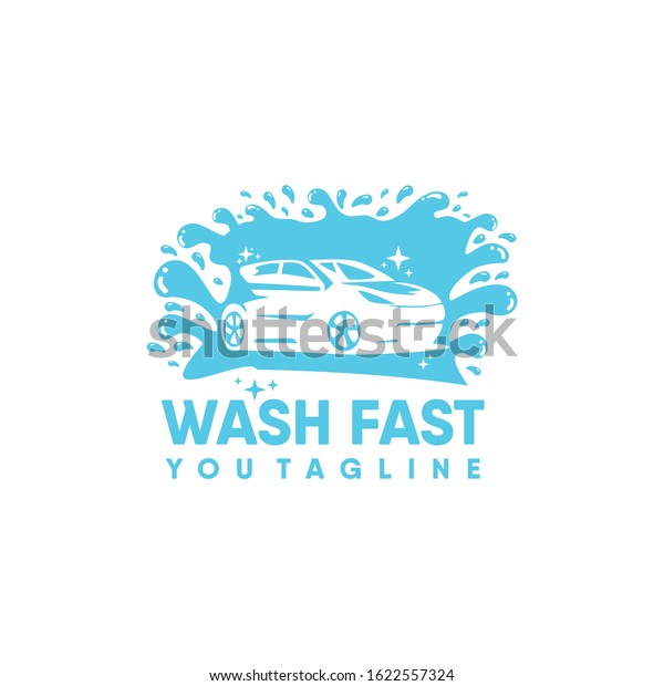 Wash Fast Logo Vector\
Business Sports