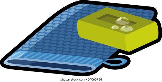 wash glove soap
