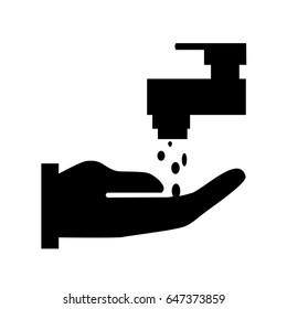 wash hand icon