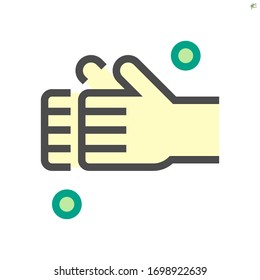 Wash hands and hygiene vector icon design, 64x64 pixel perfect and editable stroke.