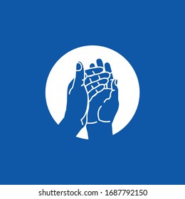 Wash Hands Logo Icon Images Vectors Background | to prevent the spread of viruses