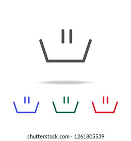 wash icon. Elements of washing in multi colored icons. Premium quality graphic design icon. Simple icon for websites, web design, mobile app