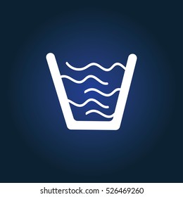 Wash icon illustration isolated vector sign symbol
