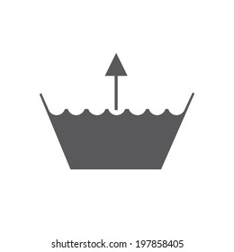 Wash icon. Machine washable  . Vector 