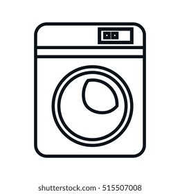 wash machine isolated icon