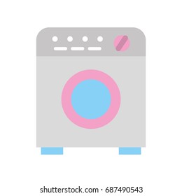 wash machine isolated icon