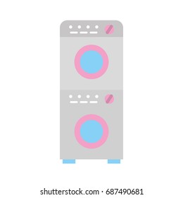 wash machine isolated icon