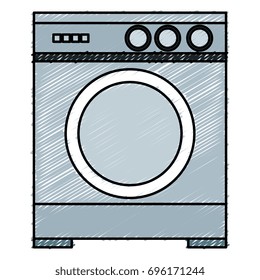 wash machine isolated icon