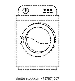 wash machine isolated icon