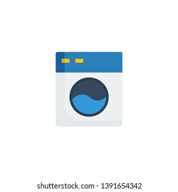 wash machine, laundry icon vector illustration