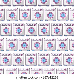 wash machine pattern background