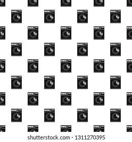Wash machine pattern seamless vector repeat geometric for any web design