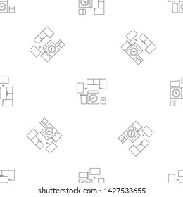 Wash room pattern seamless vector repeat geometric for any web design