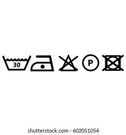 Wash sign vector icon