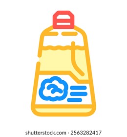 wash soap car care color icon vector. wash soap car care sign. isolated symbol illustration