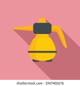 Wash steam cleaner icon. Flat illustration of Wash steam cleaner vector icon for web design