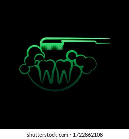 Wash, tooth nolan icon. Simple thin line, outline vector of dentist icons for ui and ux, website or mobile application