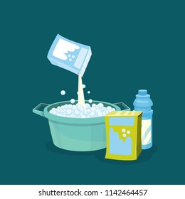 wash, vector illustration, laundry