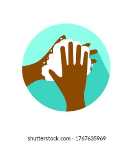 Wash your hands abstract vector