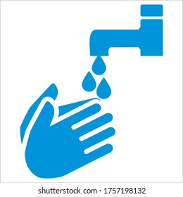 Wash your hands to avoid viruses