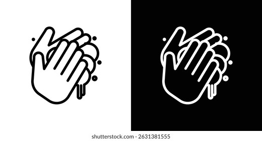 Wash your hands icon vector for web, computer and mobile apps
