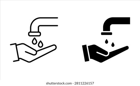 Wash your hands icons