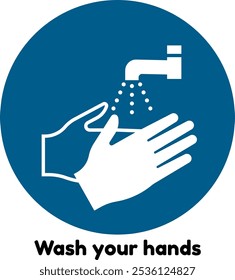 Wash your hands ISO 7010 safety