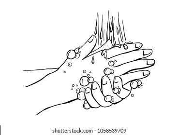 6,419 Hand washing steps Images, Stock Photos & Vectors | Shutterstock