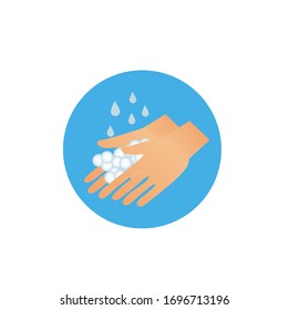 wash your hands with soap.