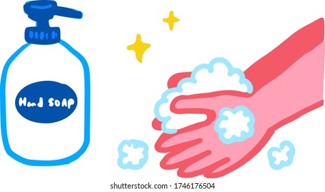 Wash your hands with soap