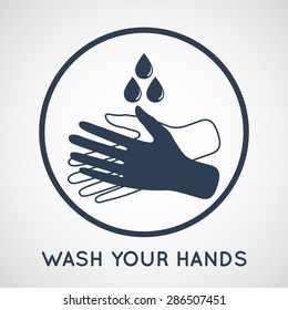 wash your hands symbol
