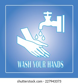 wash your hands symbol,wash hands vector