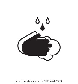 Wash your hands. Vector illustration