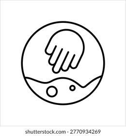 Washable Clean Reusable Hygiene Water Icon