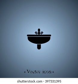 Washbasin icon.