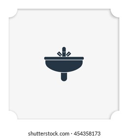 Washbasin icon.