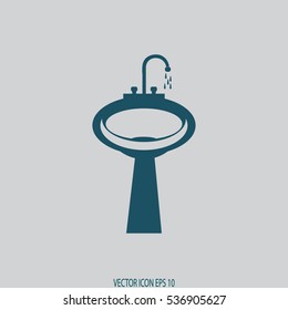 Washbasin icon.