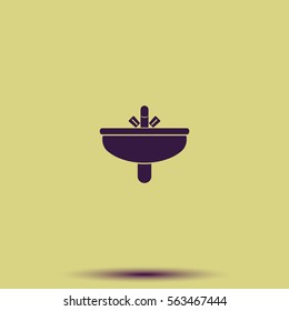 Washbasin icon.