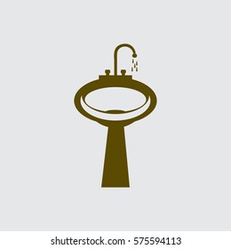 Washbasin icon.