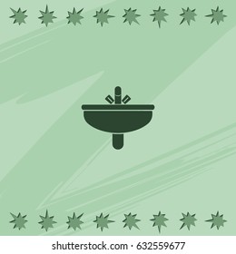 Washbasin icon.