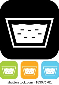 Washbowl vector icon